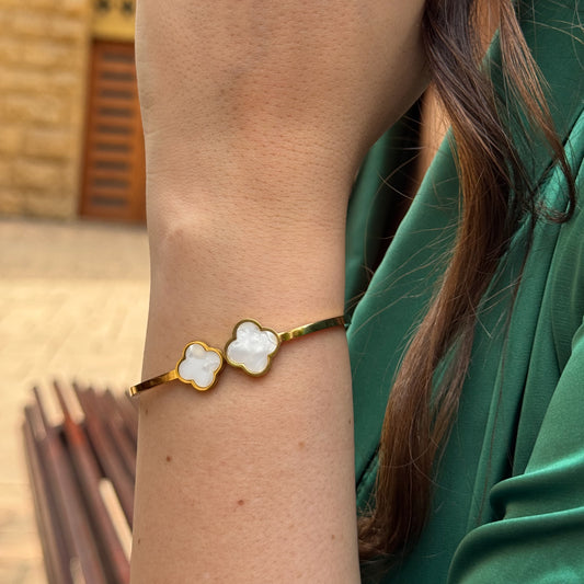 Pearl Horizon Bangle