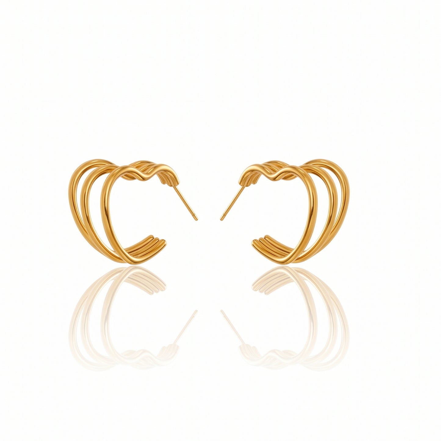 Tidal Hoops Earrings