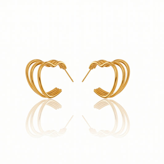 Tidal Hoops Earrings