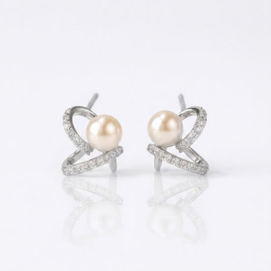Pearl Embrace Earrings