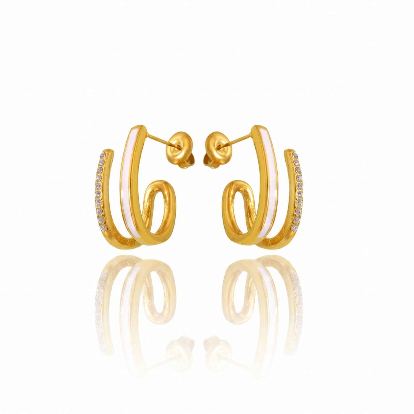 Trinity Glow Earrings