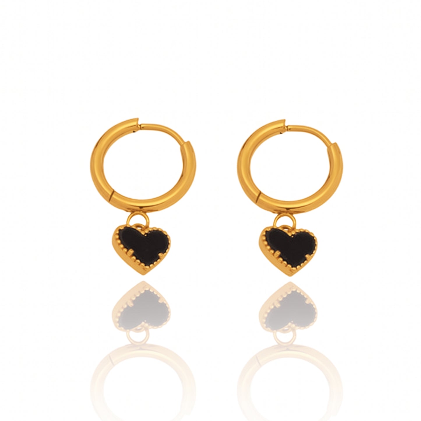 Onyx Amor Earrings