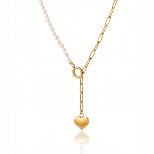 Amore Toggle Drop Necklace