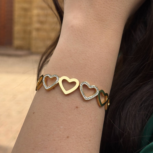 Amora Heart Bracelet - NAT Jewels