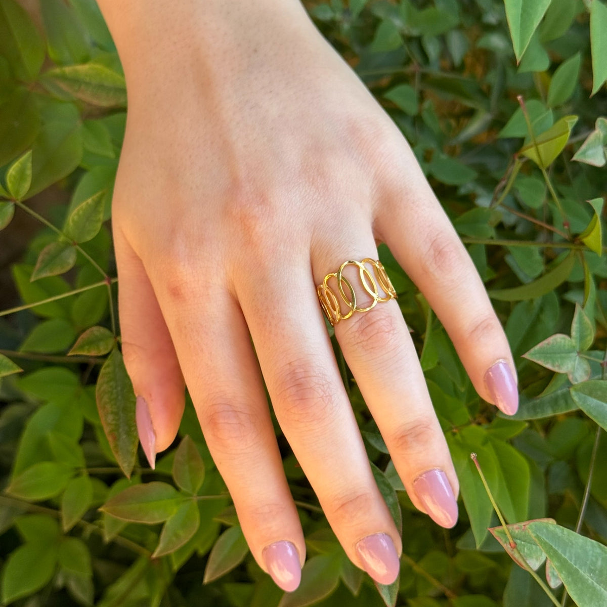 Halo Loop Ring - NAT Jewels