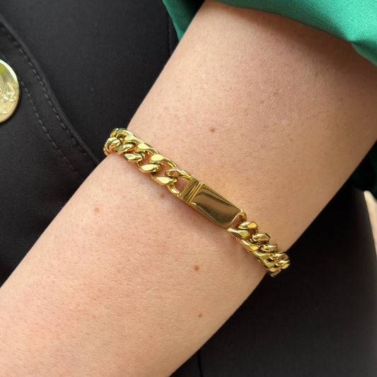 Hollow Link Bracelet - NAT Jewels
