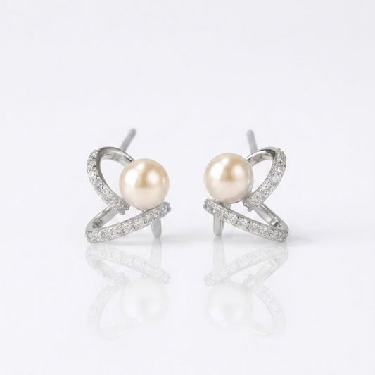 Pearl Embrace Earrings - NAT Jewels