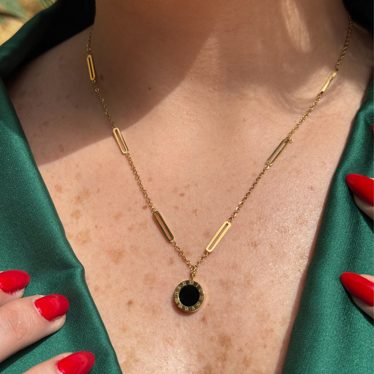 Roman Reversible Necklace - NAT Jewels