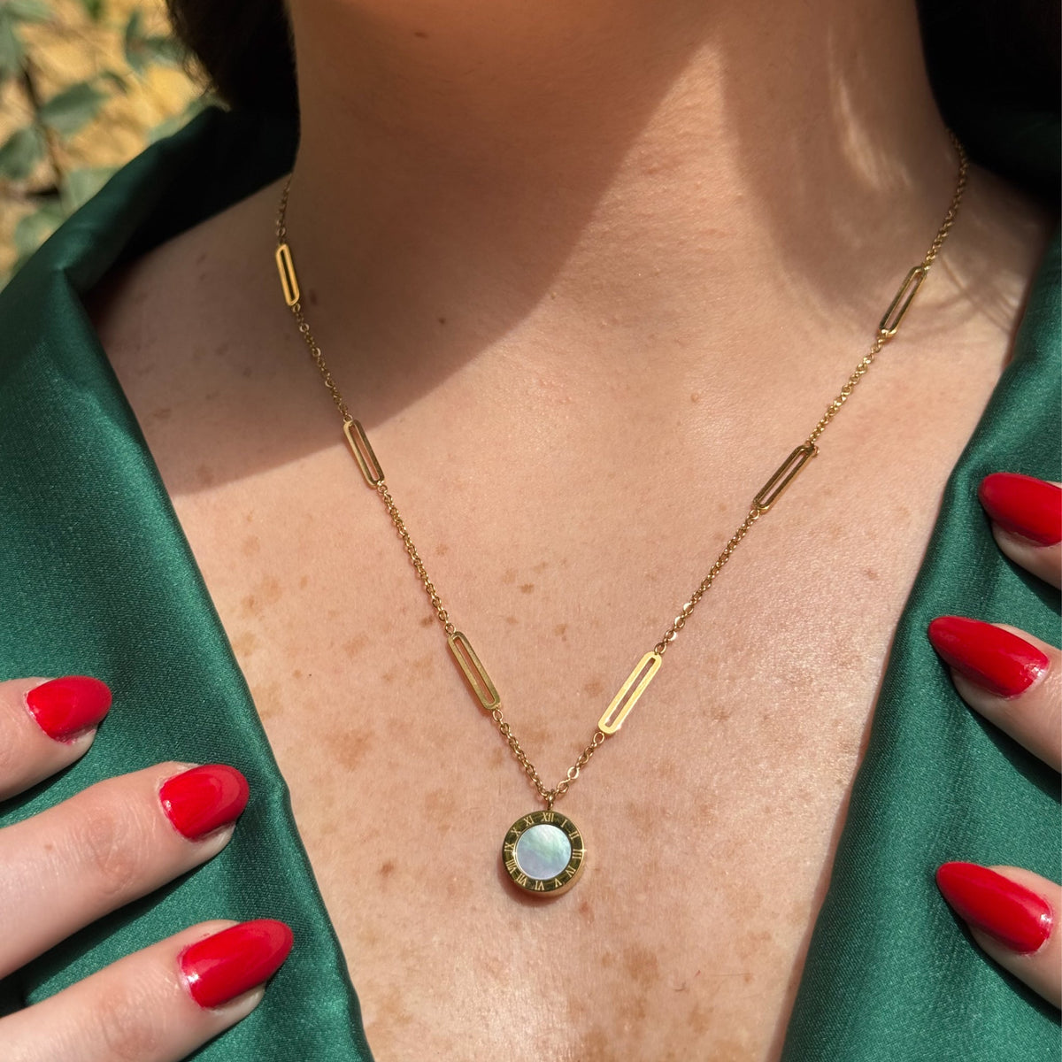 Roman Reversible Necklace - NAT Jewels
