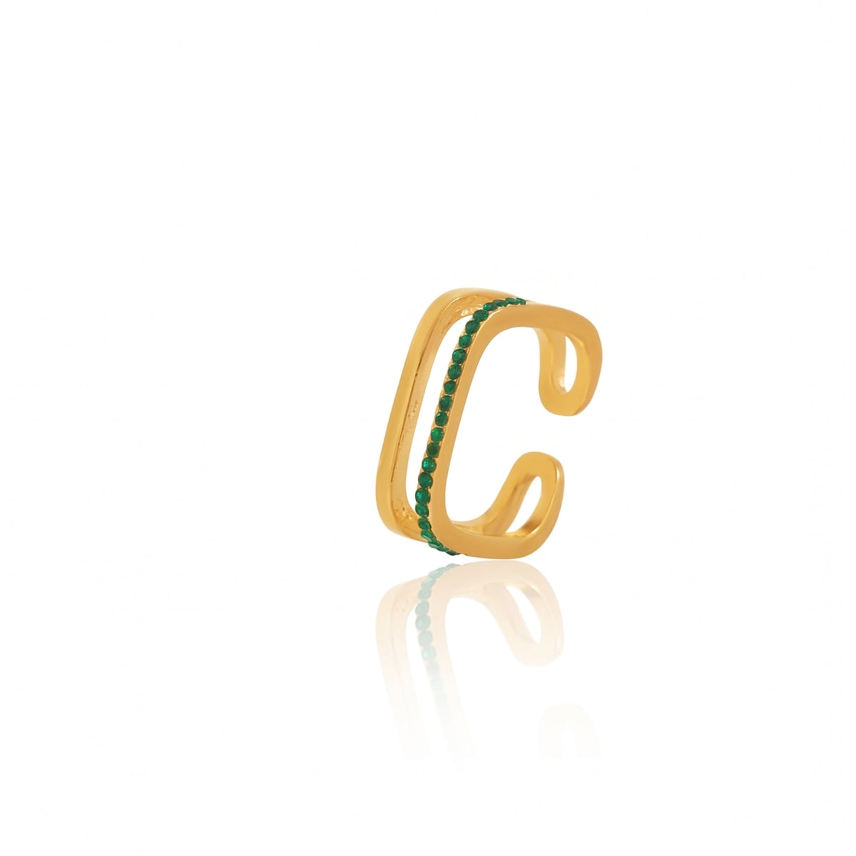 Zenith Green Ring - NAT Jewels