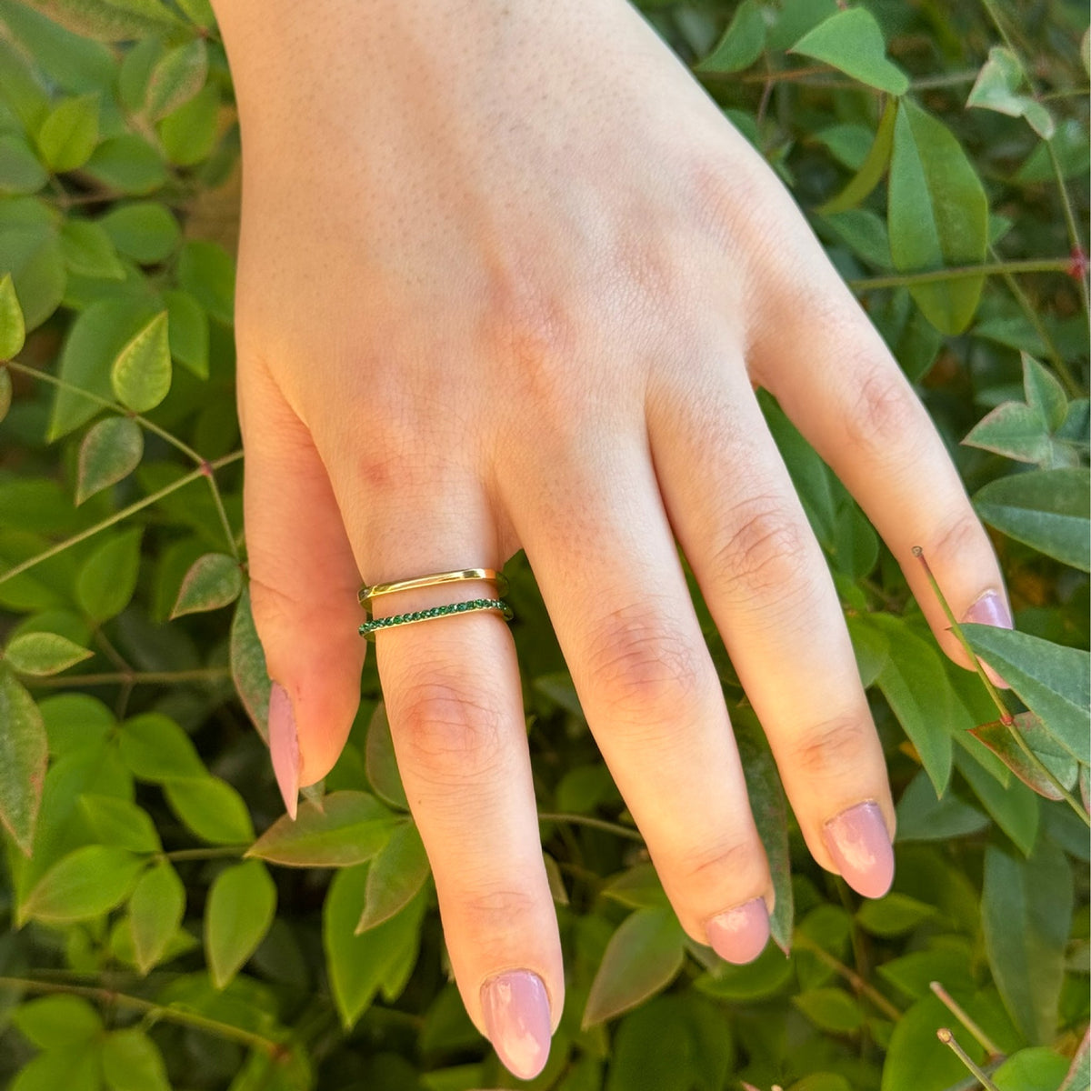 Zenith Green Ring - NAT Jewels